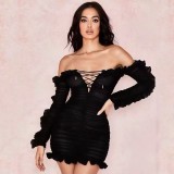 Fashion Plus Size Women's Sexy Bodycon Dress