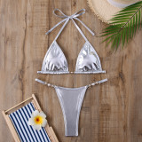 Women Sexy Solid Bikini Swimwear