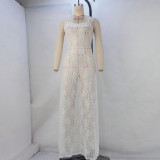 Women Spring/Summer Lace See-Through Sexy Strap Dress