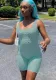 Women American Sports Yoga Sleeveless Romper