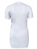 Plus Size Women Spring and Summer Printed Dress