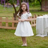 Children's Princess Dress Puff Sleeve Tutu Dress