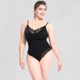 Women's Sexy Lace Slimming Clothing Women's Tummy Control Waist Open Plus Size Body Shaping One-Piece Underwear