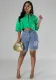Spring Summer Fashion Casual Short Sleeve Women's Loose Shirt
