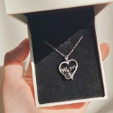 Heart Shaped Mother's Day Titanium Steel Necklace