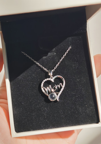 Heart Shaped Mother's Day Titanium Steel Necklace