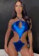 Women Sexy Lace-Up Backless One-piece swimwear