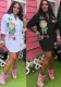 Women Printed Pearl Chain Style Long Sleeve Shirt