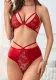 Women Cutout Sexy Lingerie Two-piece Set