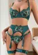 Spring Fashionable Embroidered Patchwork Sexy Four-Piece Lingerie Set