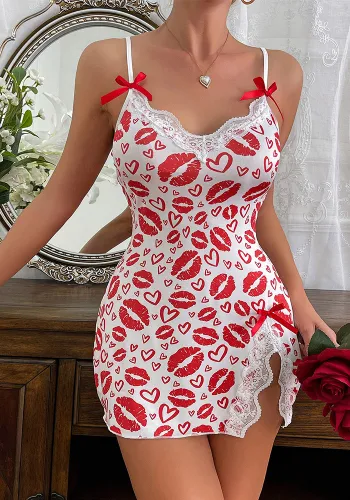 Women printed suspender skirt