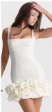 Women Lace Suspender Formal Party Bodycon Dress