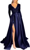 Spring Summer Party Dress Long Sequin Evening Dress（Processing time need 3-6 days）