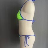 Women Color Block Bikini Sexy Swimsuit
