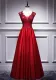 Red Bride Long Gown Chic Spring Wedding Formal Party Evening Dress（Processing time need 3-6 days）