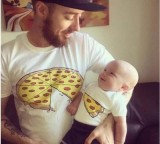 Trendy Mother's Day Father's Day Parent-Child Clothing Loose Short-Sleeved T-Shirt Summer Family Clothes
