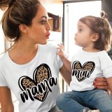 Trendy Mother's Day Father's Day Parent-Child Summer Clothing Father-Son Clothing Family Clothes Mother-Daughter Short-Sleeved T-Shirts