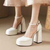 Summer High Heels Waterproof Platforms Thick Heels Shoes W Women's Sandal