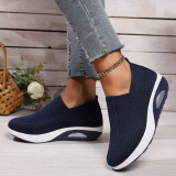 Comfortable Woven Non-Slip Soft Sole Women's Shoes Mesh Sports Shoes