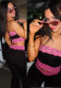 Women's Summer Fashion Lace Patchwork Strapless Top Casual Pants Two-piece Set