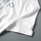 Women Summer Round Neck Short Sleeve Letter Printed Short T-Shirt