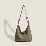 Lightweight Nylon Cloth Tote Bag Large Capacity Shoulder Crossbody Bag