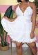 Summer Women Sexy Sleeveless Backless Smocked Dress