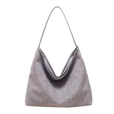Women Shoulder Stud Style Bucket Bag