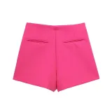 Women summer asymmetrical culottes