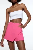 Women summer asymmetrical culottes