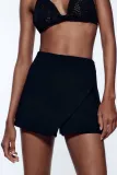 Women summer asymmetrical culottes