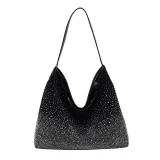 Women Shoulder Stud Style Bucket Bag