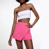 Women summer asymmetrical culottes