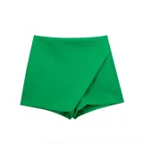 Women summer asymmetrical culottes