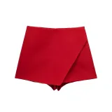 Women summer asymmetrical culottes