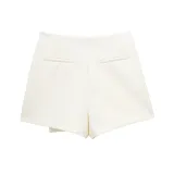 Women summer asymmetrical culottes