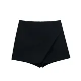 Women summer asymmetrical culottes