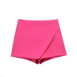 Women summer asymmetrical culottes