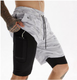 Men's Quick-Drying Knee-Length Shorts Casual Fitness Shorts