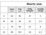 Women Summer Stretch Pu-Leather Casual Shorts