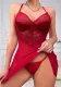 Women lacemesh nightgown Sexy Lingerie