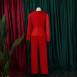 Long Sleeve Chic Mesh Patchwork Beading Slim Fit Formal Party Plus Size Jumpsuit