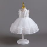 Girls children's dress lace tutu princess dress