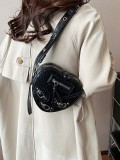 Fashion Heart Shape Bag Trendy Versatile Shoulder Bag