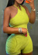 Women Sexy Top and Lace-Up Shorts Two-piece Set