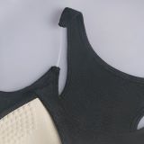 Women Camisole Ribbed Knitting Top
