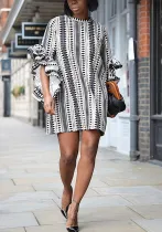 Plus Size Women Casual Loose Dress