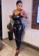 Women Suspender PU-Leather Sexy Jumpsuit