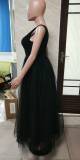 Black Evening Dress Plus Size Slim Fit Formal Party Long Dress （Processing time need 3-6 days）