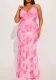 Fashion Sexy Slim Style Street Plus Size Fishtail Dress